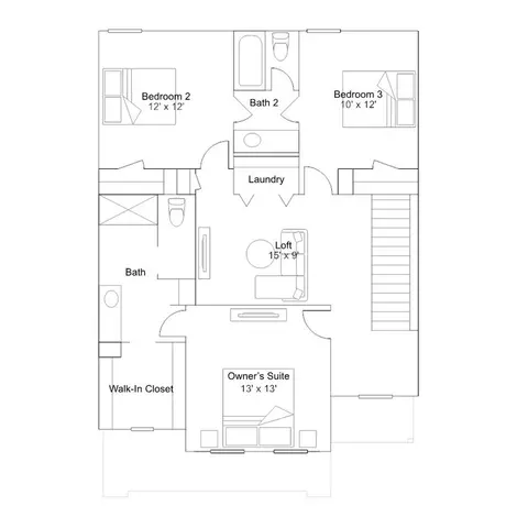 Floorplan - 1113 Saddle Dr, Guthrie, OK 73044 photo 3 of 3