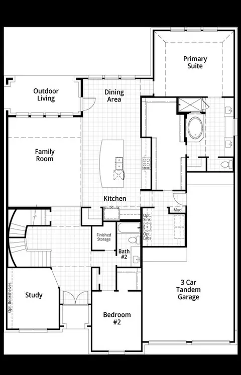 Floorplan - 930 Shooting Star Dr, Prosper, TX 75078 photo 1 of 2