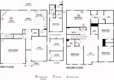 Floorplan - 7258 Scituate Ln, Ooltewah, TN 37363 photo 1 of 1