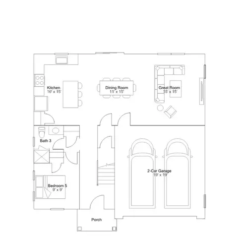 Floorplan - 4005 Aydon Pl, La Plata, MD 20646 photo 1 of 6