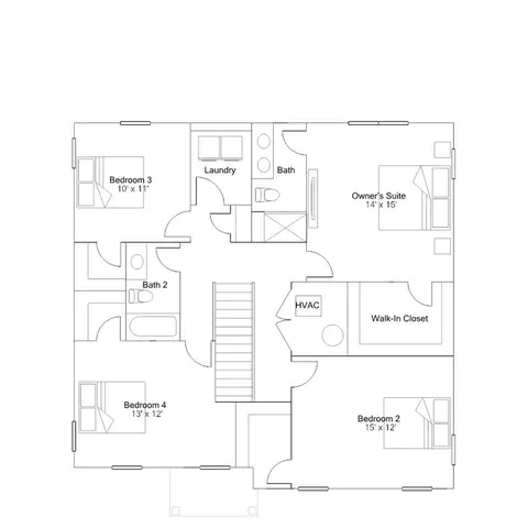 Floorplan - 4005 Aydon Pl, La Plata, MD 20646 photo 5 of 6