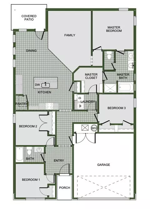 Floorplan - 13701 E 41st, Tulsa, OK 74134 photo 2 of 2