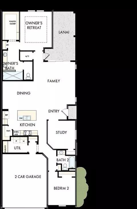 Floorplan - 688 Windchime St, Yulee, FL 32097 photo 1 of 1