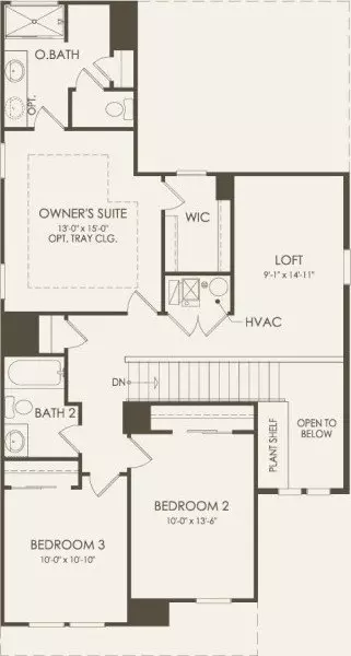 Floorplan - 5852 Hawkweed Dr, Naperville, IL 60564 photo 2 of 3