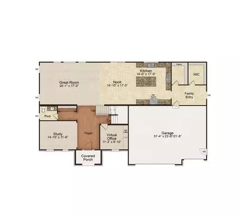 Floorplan - Cambrium Ct., Wentzville, MO 63385 photo 1 of 1
