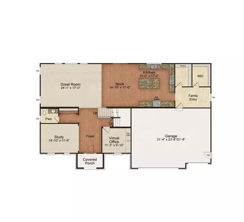 Floorplan - Cambrium Ct., Wentzville, MO 63385 photo 2 of 2