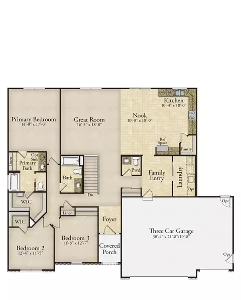 Floorplan - Cambrium Ct., Wentzville, MO 63385 photo 1 of 1