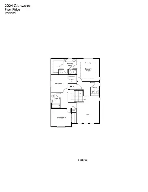 Floorplan - 3887 SW 38th St, Gresham, OR 97080 photo 2 of 2