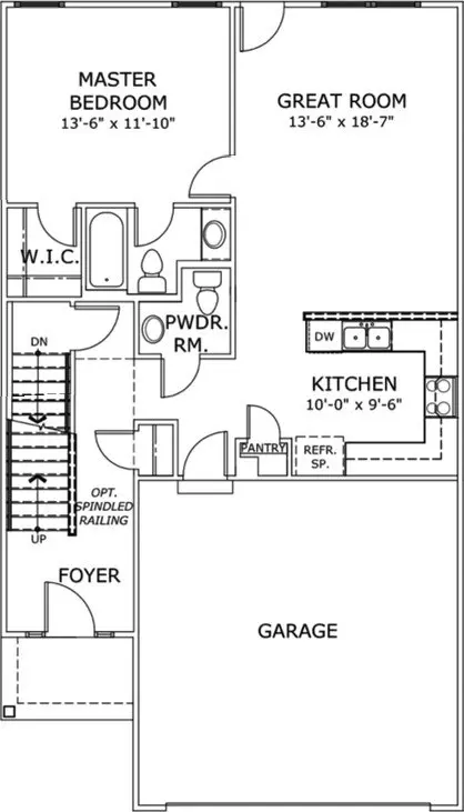 Floorplan - 1308 Hillside Ct, Rolla, MO 65401 photo 6 of 7