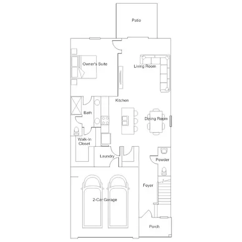 Floorplan - 433 Amsterdam Way, Hampton, GA 30228 photo 1 of 2