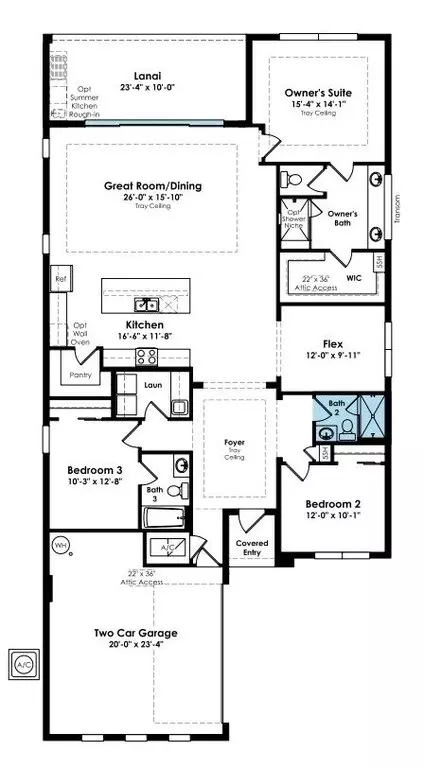 Floorplan - 1751 SE Royale Preserve Way, Stuart, FL 34997 photo 1 of 1