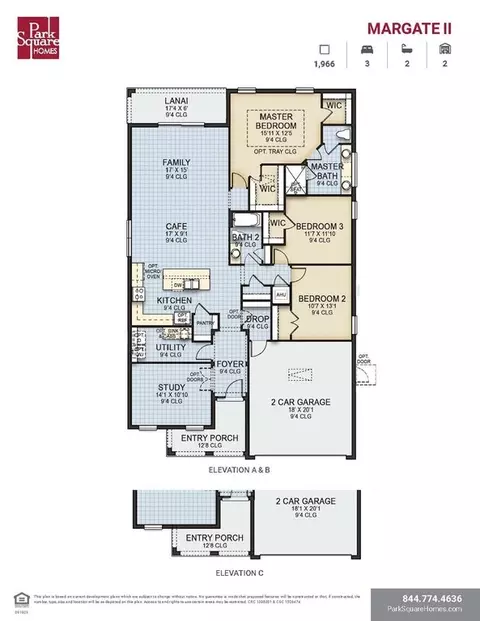 Floorplan - 9544 Vibrant Ln, Venice, FL 34292 photo 1 of 1