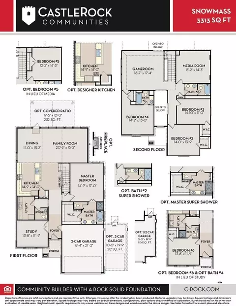 Floorplan - 959 Cherrystone Loop, Buda, TX 78610 photo 1 of 1