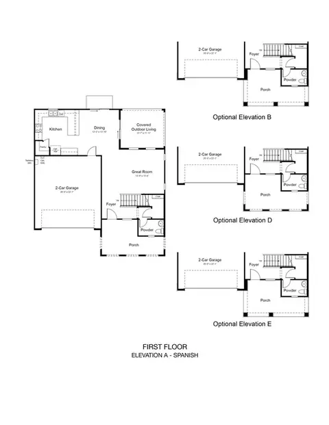 Floorplan - 3833 S Daisy, Mesa, AZ 85212 photo 1 of 2