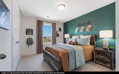 Bedroom - 110 Olympic Park Dr, Kyle, TX 78640 photo 4 of 10