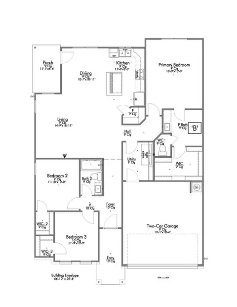 Floorplan - Contreras Lane, Bryan, TX 77803 photo 1 of 1