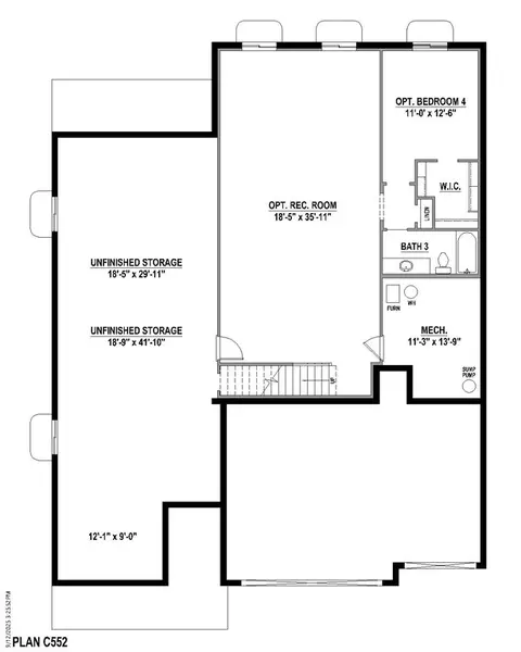 Floorplan - 2093 Falling Leaf, Windsor, CO 80550 photo 6 of 6