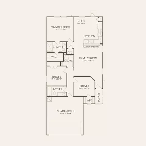 Floorplan - 10519 Killdeer Ct, Willis, TX 77378 photo 1 of 1