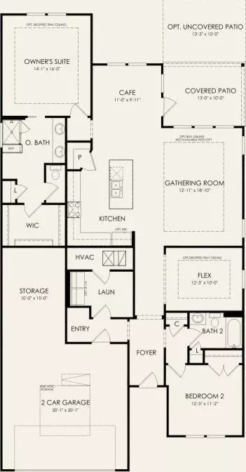Floorplan - 2280 Millennium Dr, Lancaster, SC 29720 photo 1 of 3