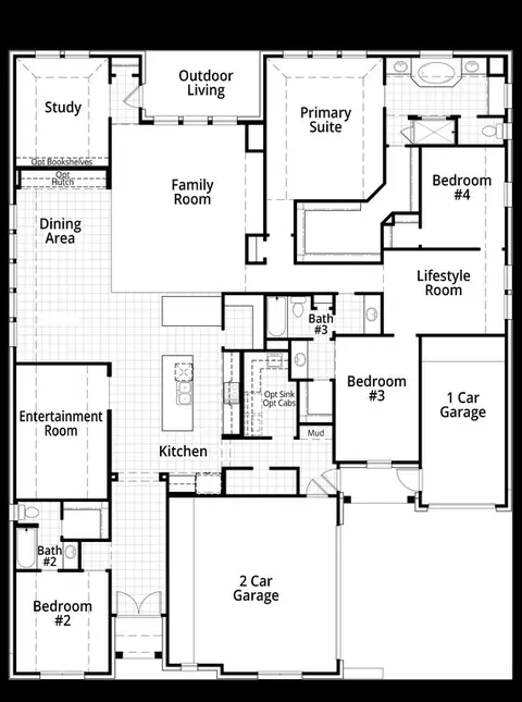 Floorplan - 2113 Tupelo Trl, Argyle, TX 76226 photo 1 of 1
