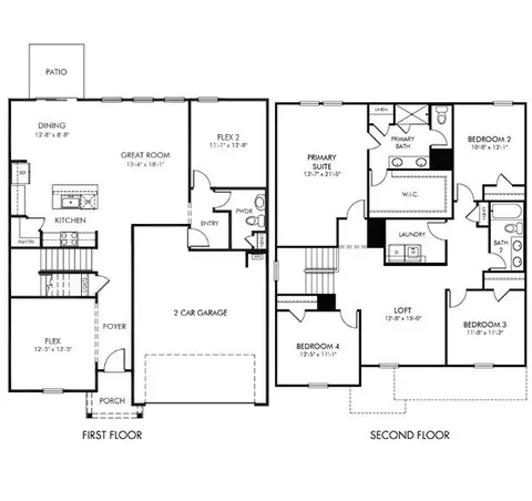 Floorplan - 77 Thistle Patch Pl, Angier, NC 27501 photo 1 of 1