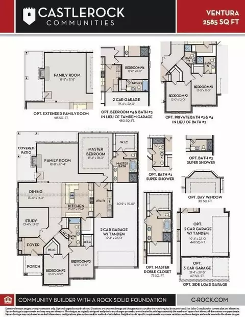 Floorplan - 2013 Trophy Dr, Heath, TX 75126 photo 1 of 1