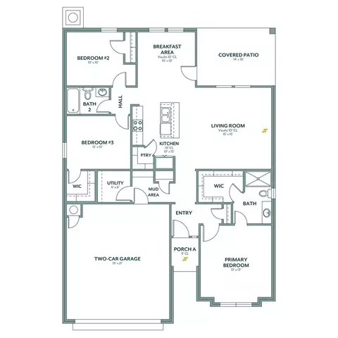 Floorplan - 16212 Wolf Creek Way, Moore, OK 73170 photo 1 of 1