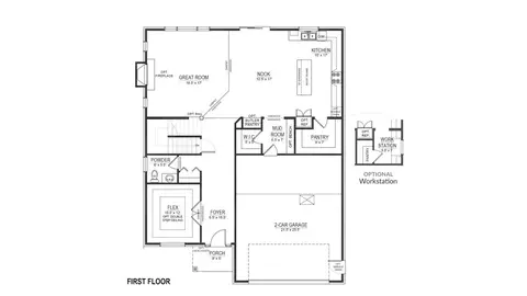 Floorplan - 930 E Drahner Rd, Oxford, MI 48371 photo 1 of 3