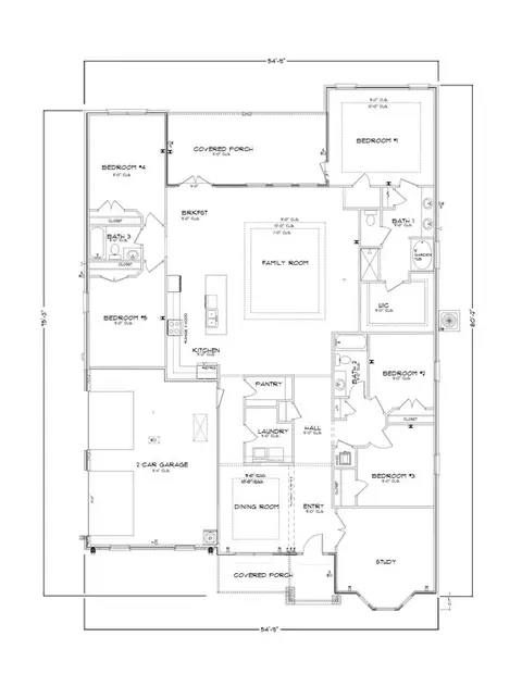 Floorplan - Mcfarland Road, Mobile, AL 36582 photo 1 of 2