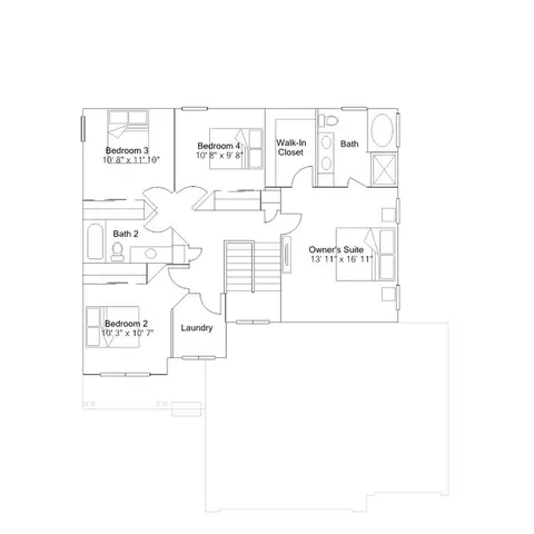 Floorplan - 9614 49th St NE, Saint Michael, MN 55376 photo 5 of 7