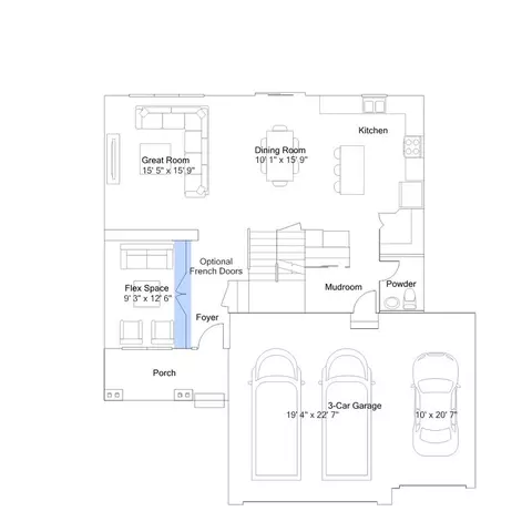 Floorplan - 9614 49th St NE, Saint Michael, MN 55376 photo 5 of 7