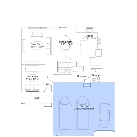 Floorplan - 9614 49th St NE, Saint Michael, MN 55376 photo 1 of 7