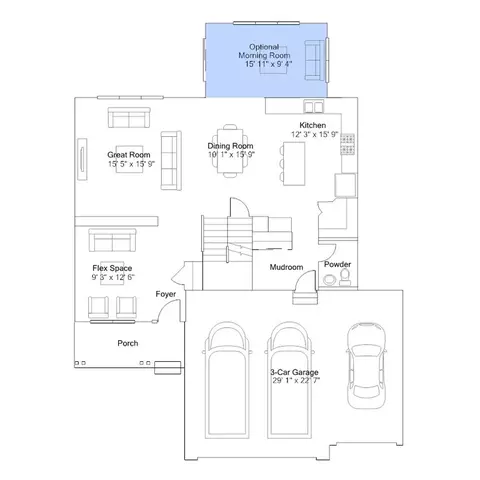 Floorplan - 9614 49th St NE, Saint Michael, MN 55376 photo 4 of 7