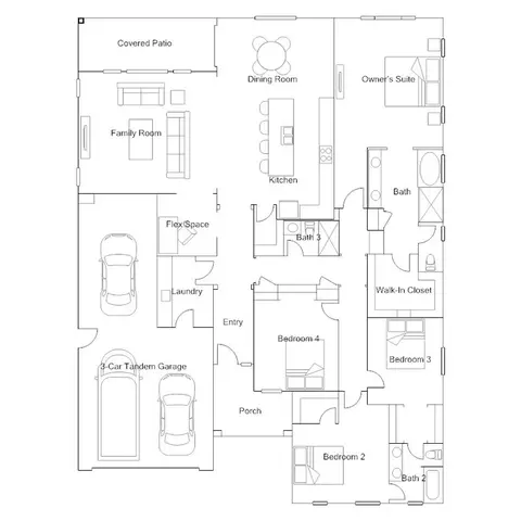 Floorplan - 1142 Dapple Dr, Minden, NV 89423 photo 1 of 1
