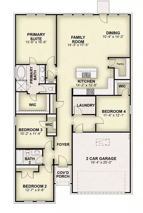 Floorplan - 1101 Trinity Rail Rd, Anna, TX 75409 photo 1 of 2