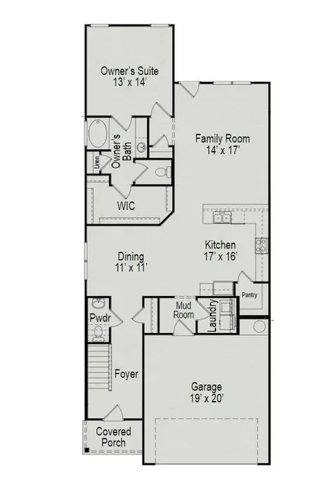 Floorplan - 14202 Firecracker Ln, Splendora, TX 77372 photo 1 of 2