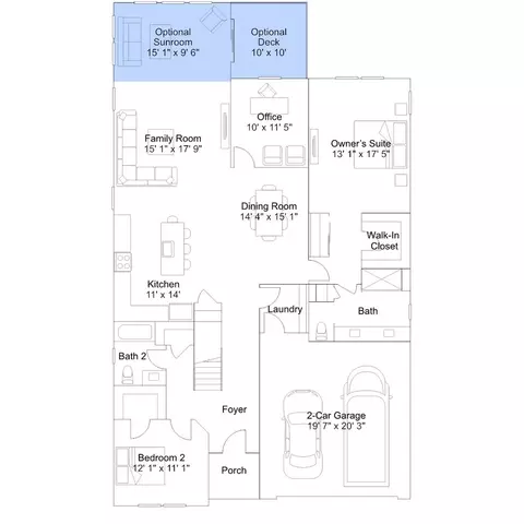 Floorplan - 233 Cosmos Ln, Dover, DE 19904 photo 4 of 8