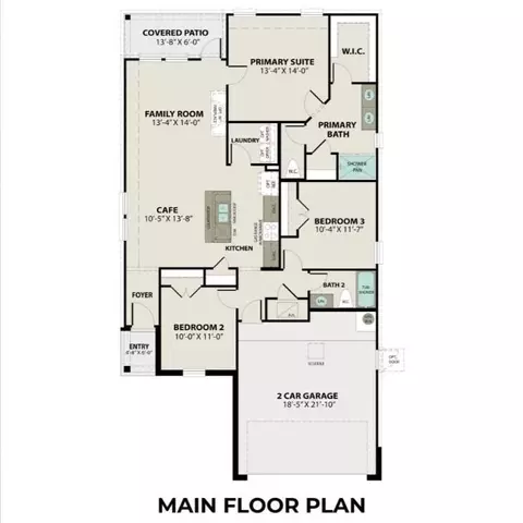 Floorplan - 1027 Arbor Dr, Beasley, TX 77417 photo 1 of 2