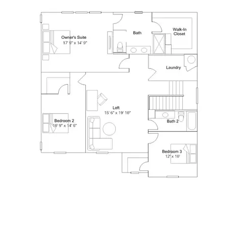 Floorplan - 420 Wildflower Ct, Bennett, CO 80102 photo 2 of 2