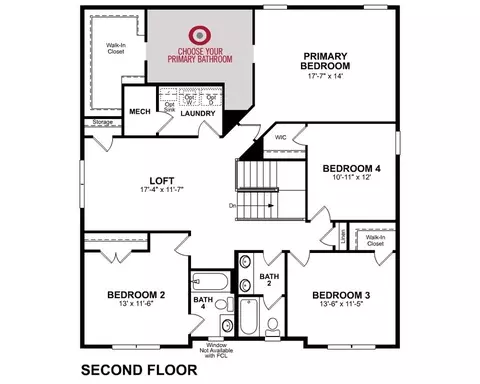 Floorplan - 2209 Skipping Stone Dr, Durham, NC 27705 photo 2 of 2