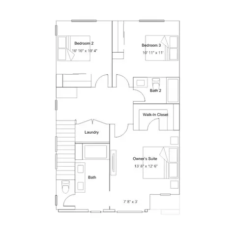 Floorplan - 8355 Toyon St, Chino, CA 91708 photo 3 of 3