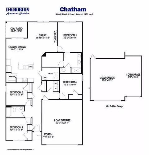 Floorplan - 1926 Willoughby Ave, Springfield, OH 45503 photo 1 of 1