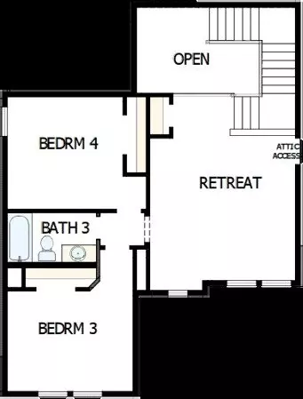 Floorplan - 217 Painters Ridge Ct, Willis, TX 77318 photo 1 of 2