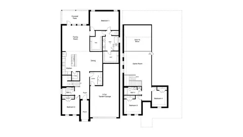Floorplan - 16828 Stack St, Justin, TX 76247 photo 1 of 1