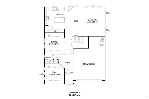 Floorplan - 4420 Bragg Rd, Durham, NC 27704 photo 1 of 7