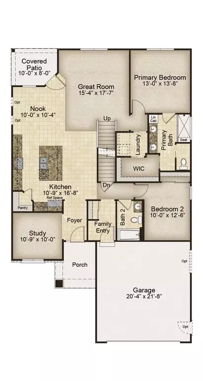 Floorplan - Cambrium Ct., Wentzville, MO 63385 photo 1 of 1