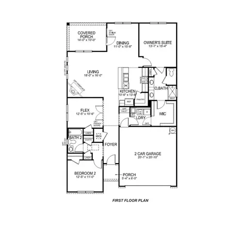 Floorplan - 610 River Bottom Rd, Fletcher, NC 28732 photo 1 of 2
