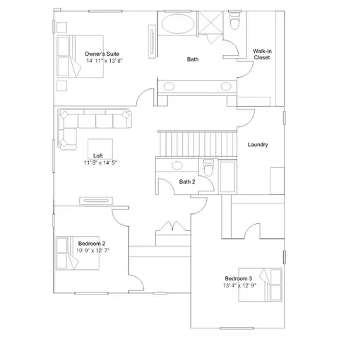 Floorplan - 36586 Altisima Dr, Winchester, CA 92596 photo 1 of 2