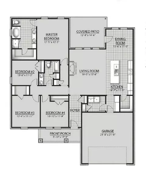 Floorplan - 101 Olivia Dr, Luling, LA 70070 photo 1 of 1
