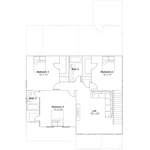 Floorplan - 219 Foxglade Dr, Gilbert, SC 29054 photo 4 of 4